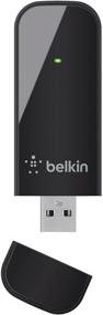 img 4 attached to 📶 Belkin N600 DB F9L1101 Wireless Dual-Band USB Adapter - High-Speed up to 300Mbps (Black)