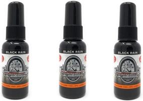 img 1 attached to BluntPower Black Rain Air Freshener Spray - Concentrated Deodorizer & Odor Eliminator for Room, Car, Bathroom - Oil-Based Concentrated Air Freshener 1.5oz (3 Pk)