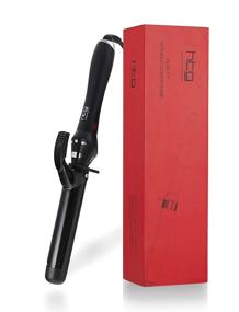 img 4 attached to 🔥 HTG Professional 1.25 Inch Hair Curling Iron with Infrared, Ionic, and Tourmaline Ceramic Coating