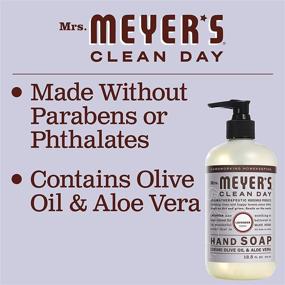 img 1 attached to 🌸 Lavender Liquid Hand Soap by Mrs. Meyer's Clean Day - Case of 6, 12.5-Ounce Bottles