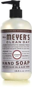 img 3 attached to 🌸 Lavender Liquid Hand Soap by Mrs. Meyer's Clean Day - Case of 6, 12.5-Ounce Bottles