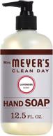 🌸 lavender liquid hand soap by mrs. meyer's clean day - case of 6, 12.5-ounce bottles logo