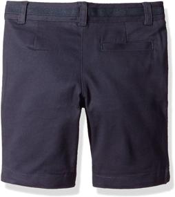 img 3 attached to Shop Nautica Skinny Bermuda Pants & Capris: The Perfect School Uniform for Girls