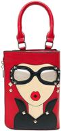 👜 women's designer leather top handle satchel handbags – novelty personalized 3d ladies tote purse crossbody shoulder bags logo