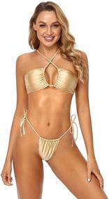 img 2 attached to SHERRYLO Swimsuit Brazilian Bikinis Swimsuits