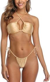 img 4 attached to SHERRYLO Swimsuit Brazilian Bikinis Swimsuits