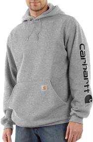 img 1 attached to 👕 Carhartt Men's Active Midweight Sweatshirt - Regular X-Large Size