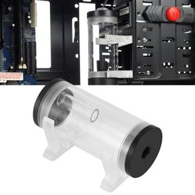 img 3 attached to 💧 Enhanced PC Water Pump Tank for Advanced Computer Liquid Cooling Systems - Acrylic Cylinder Reservoir with Full Open Design and Noise Reduction Technology