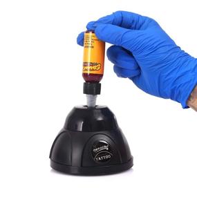 img 1 attached to 💥 Powerful Mini Vortex Mixer: 5200rpm Lab Shakers for Paints, Tattoo Ink, Gel Polish, and Eyelash Adhesives