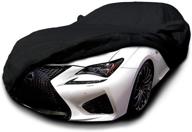 🚗 carscover custom fit lexus rc200t rc300 rc350 rcf car cover: heavy duty weatherproof ultrashield black covers (2015-2021) rc 200t 300 350 rc-f logo