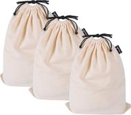 🛍️ misslo breathable drawstring storage bag for dust proof organization логотип