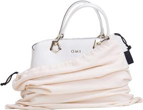 img 2 attached to 🛍️ Misslo Breathable Drawstring Storage Bag for Dust Proof Organization