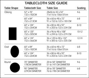 img 1 attached to Benson Mills Spillproof Tablecloth 25472