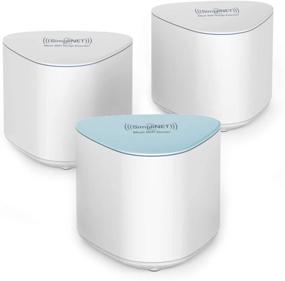 img 4 attached to 📶 SimpliNET2 AC2100 Mesh WiFi System with Firewall Network Defense, 3-Pack (1 Router + 2 Extenders) - Whole Home Coverage