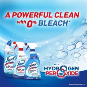 img 3 attached to Lysol Bleach-Free Hydrogen Peroxide Toilet Bowl Cleaner: Fresh Cleaning Power in a 24oz Bottle
