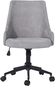 img 4 attached to Office Upholstered Chairs Swivel Conference