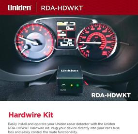 img 3 attached to 🚨 Enhance Your Uniden Radar Detector with the Uniden RDA-HDWKT Smart Hardwire Kit: Mute Button, LED Alert, and Power LED for Uniden Models R7, R3, R1, DFR9, DFR8, DFR7, and DFR6