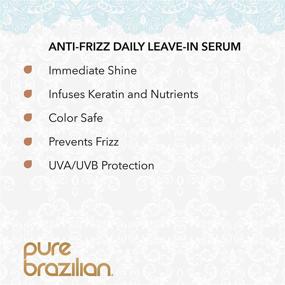 img 1 attached to PURE BRAZILIAN Essential Anti Frizz Conditioner