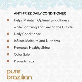 img 2 attached to PURE BRAZILIAN Essential Anti Frizz Conditioner