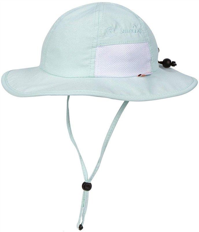 Ami&Li tots Unisex Child Adjustable Wide Brim Sun Protection Hat UPF 50  Sunhat for Baby Girl Boy Infant Kids Toddler