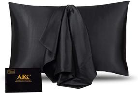 img 4 attached to AKK Envelope Pillowcases Standard Hypoallergenic