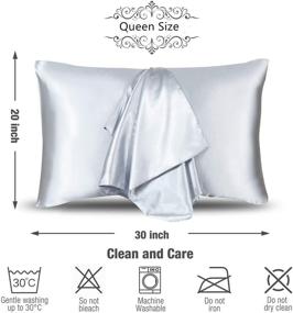 img 3 attached to AKK Envelope Pillowcases Standard Hypoallergenic