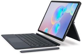 img 3 attached to 📱 SAMSUNG Tab S6 10.5" (T860) Bookcover Keyboard Gray - Full Product Review & Features