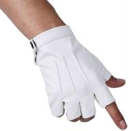 jisen leather finger performance gloves logo
