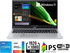 img 3 attached to 🖥️ Acer Aspire 5 A515-56-53S3 Laptop, 15.6" Full HD IPS Display, 11th Gen Intel Core i5-1135G7, Intel Iris Xe Graphics, 8GB DDR4, 256GB SSD, WiFi 6, Fingerprint Reader, Backlit Keyboard, Windows 11- Enhanced for SEO