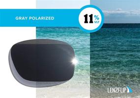 img 3 attached to 🕶️ BLACKFIN LenzFlip Polarized Sunglasses Replacement