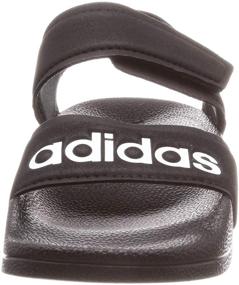 img 3 attached to 👟 Сандалии Adidas Unisex Youth Adilette Metallic для мальчиков: идеальный комфорт и стиль для сандалий