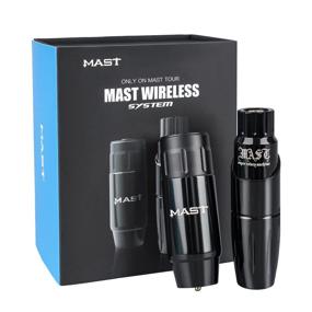 img 3 attached to Tour Mast Tattoo Wireless Rotary Pen Machine – Lightweight & Low Battery Power Kit (Machine, Supply)