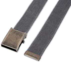 img 1 attached to Columbia Mens Boys Military Belt Men's Accessories for Belts