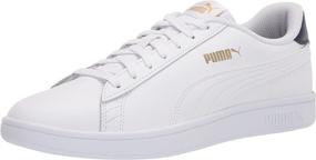 img 4 attached to PUMA Smash Sneaker: Stylish White 👟 Black Men's Shoes for Fashion-Forward Sneaker Enthusiasts