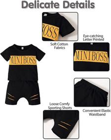 img 1 attached to Clothes Outfits Playwear Printed Clothing Boys' Clothing ~ Clothing Sets