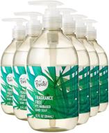 🧼 amazon brand - presto! fragrance free biobased hand soap, 12 fluid ounces, pack of 6 logo