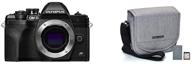 📷 олимпус om-d e-m10 mark iv черное тело камеры: раскрывая силу фотографии с набором olympus starter kit логотип