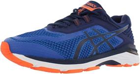 img 4 attached to 👟 ASICS GT 2000 Men's Shoes - Blue/Orange Athletic Footwear for Men