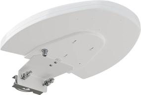 img 1 attached to UFO Compact Long Range Lightweight Outdoor TV Antenna BAS-1117-P with Exceptional Performance for UHF-Band