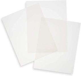 img 4 attached to Silver Vellum Paper: Ideal for Invitations, Crafts & More! (8.5 x 11 in, 50 Sheets)