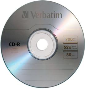 img 1 attached to Verbatim CD-R 700MB 52X DataLifePlus с маркированной поверхностью - 50 штук - 94523: высококачественные пустые CD для хранения данных