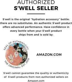 img 3 attached to S'well 17 Fl Oz Tatton Park Stainless Steel Vacuum-Insulated Container: Keeps Drinks Cold for 41 Hours and Hot for 18 - No Condensation, BPA Free Water Bottle