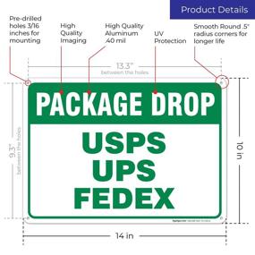 img 2 attached to Package Aluminum Weather Resistant Mounting