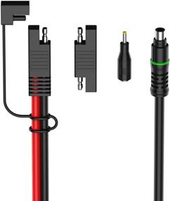 img 3 attached to 🔌 Переходник PolyEnergy DC8mm to SAE с конвертером DC 5.5mm: совместим с пиротехнической станцией Explorer 160 240 500 1000 и солнечным генератором GZ - кабель 12AWG для портативных солнечных панелей