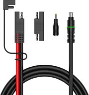 🔌 переходник polyenergy dc8mm to sae с конвертером dc 5.5mm: совместим с пиротехнической станцией explorer 160 240 500 1000 и солнечным генератором gz - кабель 12awg для портативных солнечных панелей логотип