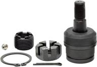 enhanced front lower suspension ball joint assembly by acdelco advantage 46d2117a logo