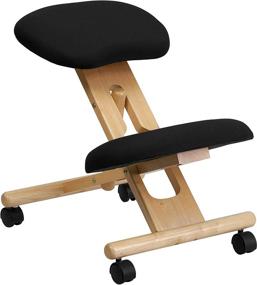 img 3 attached to Flash Furniture Ergonomic Kneeling WL SB 101 GG