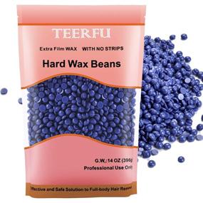 img 4 attached to 🔥 Optimized Brazilian Wax Beads Kit for Hair Removal - 14oz Wax Beans for Underarms, Body, and Chest - Large Refill Pearl Beads for Wax Warmer