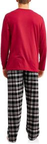 img 2 attached to Hanes Pajamas EcoSmart Flannel XX Large