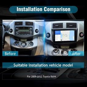 img 3 attached to 🚗 SYGAV Android 10 Car Stereo - Toyota RAV4 (2009-2012) - Carplay, Android Auto - 8" Touch Screen - GPS Navigation Head Unit